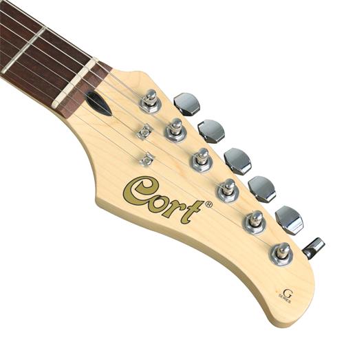 GUITARRA ELECTRICA G PLATEADO METALICO