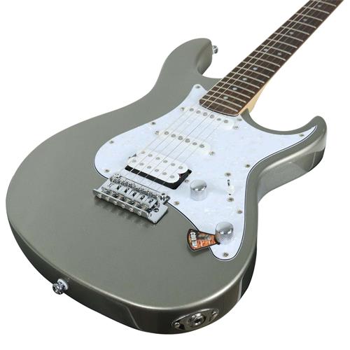 GUITARRA ELECTRICA G PLATEADO METALICO