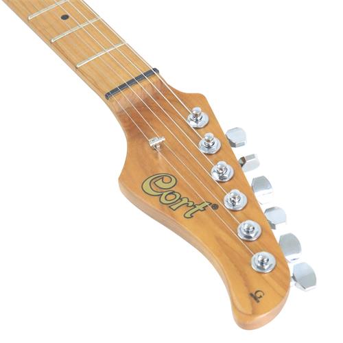 GUITARRA ELECTRICA G C/MIC. VOICED TONE VTH-77 AZUL BURST BRILLANTE