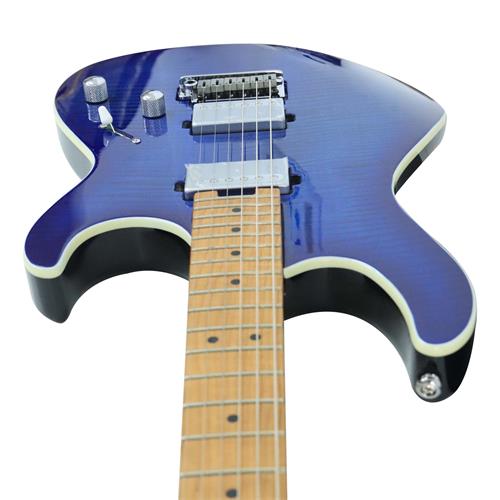 GUITARRA ELECTRICA G C/MIC. VOICED TONE VTH-77 AZUL BURST BRILLANTE