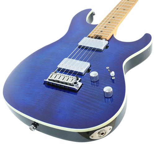 GUITARRA ELECTRICA G C/MIC. VOICED TONE VTH-77 AZUL BURST BRILLANTE