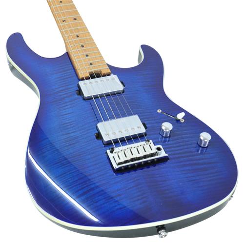 GUITARRA ELECTRICA G C/MIC. VOICED TONE VTH-77 AZUL BURST BRILLANTE