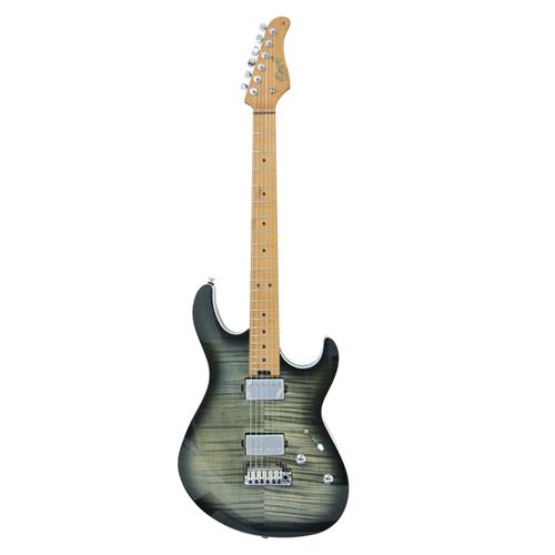 GUITARRA ELECTRICA G C/MIC. VOICED TONE VTH-77 NEGRO BURST TRANS