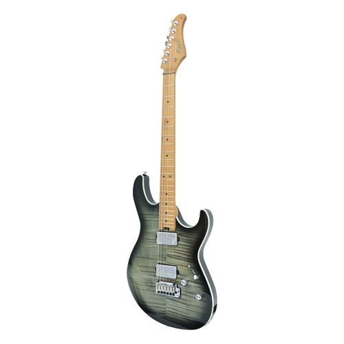 GUITARRA ELECTRICA G C/MIC. VOICED TONE VTH-77 NEGRO BURST TRANS