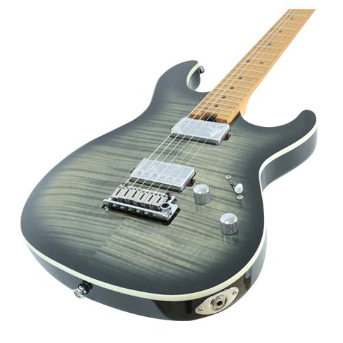 GUITARRA ELECTRICA G C/MIC. VOICED TONE VTH-77 NEGRO BURST TRANS