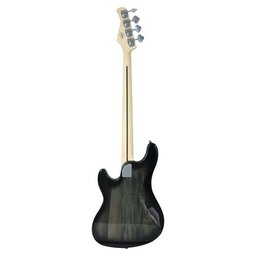 BAJO ELECT. 4 CUERDAS MIC. POWERSOUND NEGRO TRANS