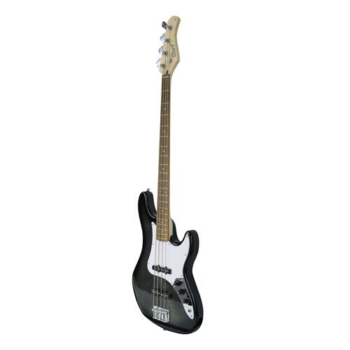 BAJO ELECT. 4 CUERDAS MIC. POWERSOUND NEGRO TRANS