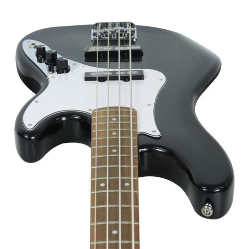 BAJO ELECT. 4 CUERDAS MIC. POWERSOUND NEGRO TRANS