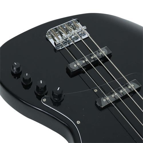 BAJO ELECT. 4 CUERDAS GB ACTIVO C/MIC. JAZZ  NEGRO