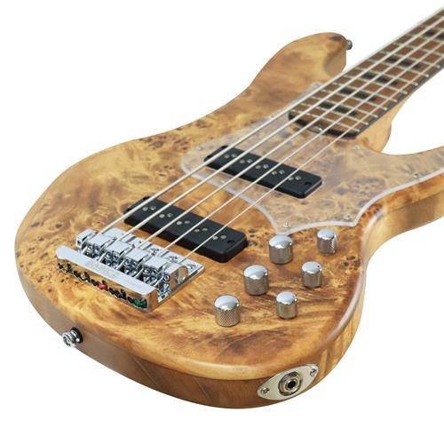 BAJO ELECT. 5 CUERDAS ARTISAN C/MIC. NORDSTRAND NATURAL VINTAGE OPEN PORE