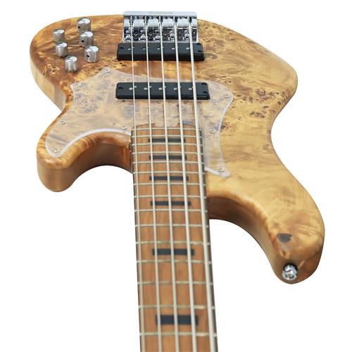 BAJO ELECT. 5 CUERDAS ARTISAN C/MIC. NORDSTRAND NATURAL VINTAGE OPEN PORE
