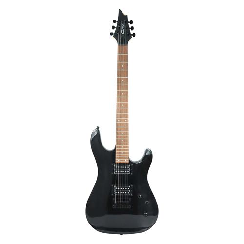 GUITARRA ELECTRICA KX C/MIC. POWERSOUND NEGRO METALICO