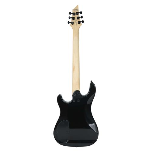 GUITARRA ELECTRICA KX CON MICROFONO POWERSOUND NEGRO METALICO - DESC