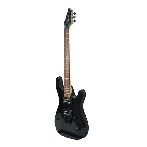 GUITARRA ELECTRICA KX CON MICROFONO POWERSOUND NEGRO METALICO - DESC
