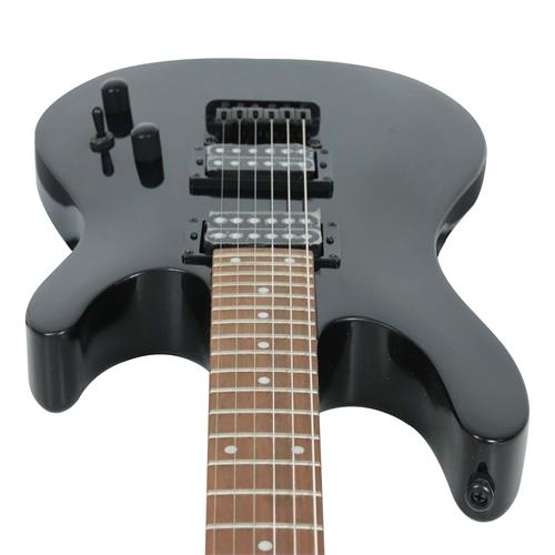 GUITARRA ELECTRICA KX CON MICROFONO POWERSOUND NEGRO METALICO - DESC