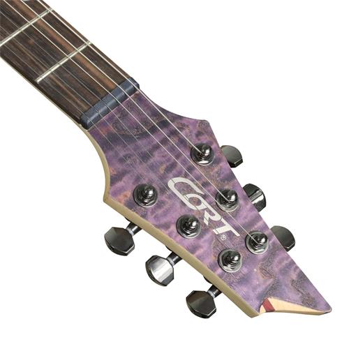 GUITARRA ELECTRICA KX C/MIC. FISHMAN FLUENCE  RETRO GRABADO VIOLETA