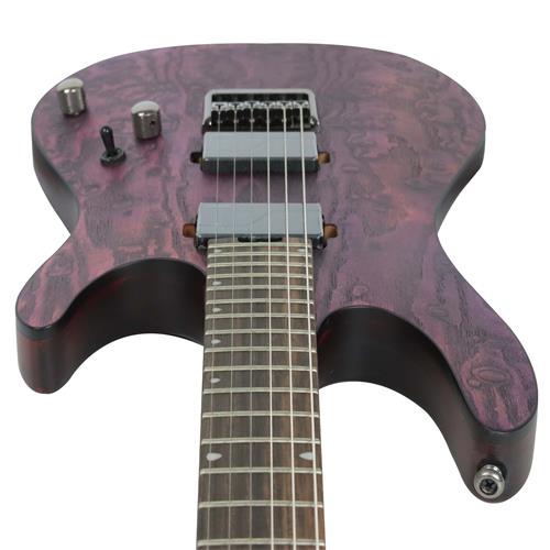 GUITARRA ELECTRICA KX C/MIC. FISHMAN FLUENCE  RETRO GRABADO VIOLETA