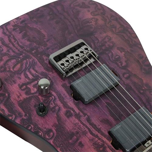 GUITARRA ELECTRICA KX C/MIC. FISHMAN FLUENCE  RETRO GRABADO VIOLETA