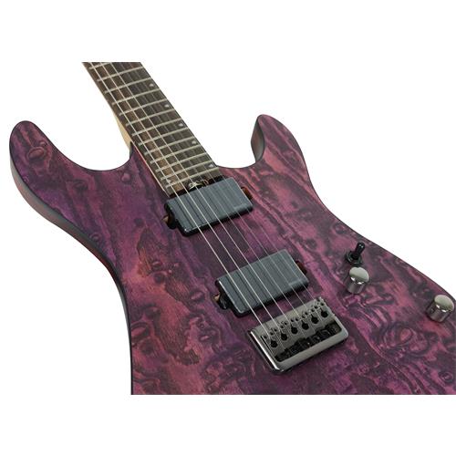 GUITARRA ELECTRICA KX C/MIC. FISHMAN FLUENCE  RETRO GRABADO VIOLETA