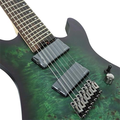GUITARRA ELECTRICA KX MULTI-ESCALA VERDE POLVO ESTELAR