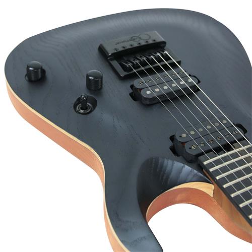 GUITARRA ELECTRICA KX EVERTUNE NEGRO OPEN PORE CON ESTUCHE - DESC