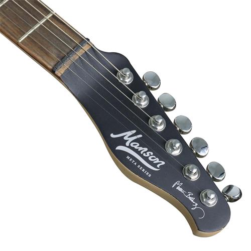 GUITARRA ELECTRICA MBM C/MIC MANSON NEGRO SATINADO