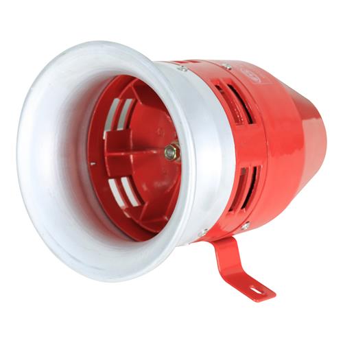 SIRENA 1 TONO METALICA CON MOTOR/19.5CM 110V