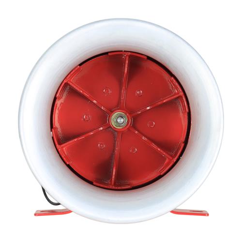 SIRENA 1 TONO METALICA CON MOTOR/19.5CM 110V