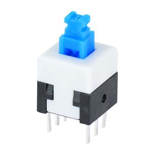 SWITCH-PULSADOR 8x8MM 6 PINES-2 POSICIONES