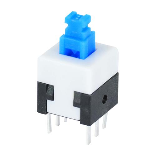 SWITCH-PULSADOR 8x8MM 6 PINES-2 POSICIONES