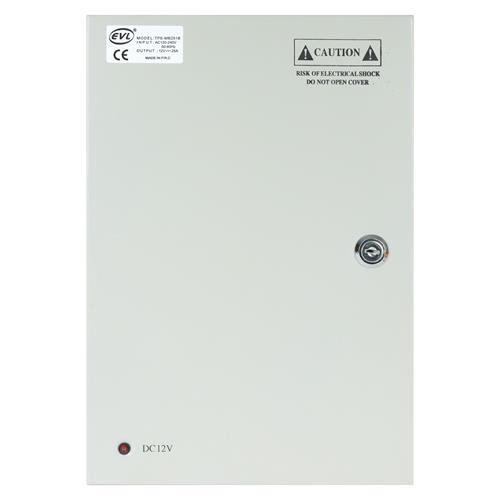 PANEL FUENTE DE PODER 12V 25A P/CCTV