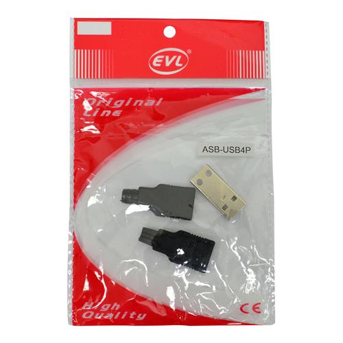 PLUG USB 4 PINES P/ARMAR