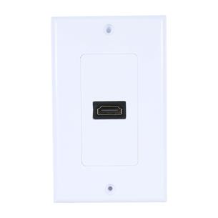 PLACA DE PARED C/1 JACK HDMI TIPO L
