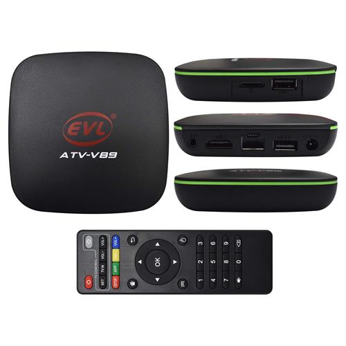 TV BOX ANDROID-7.1 KODI/NETFLIX 1G/8G - DESC