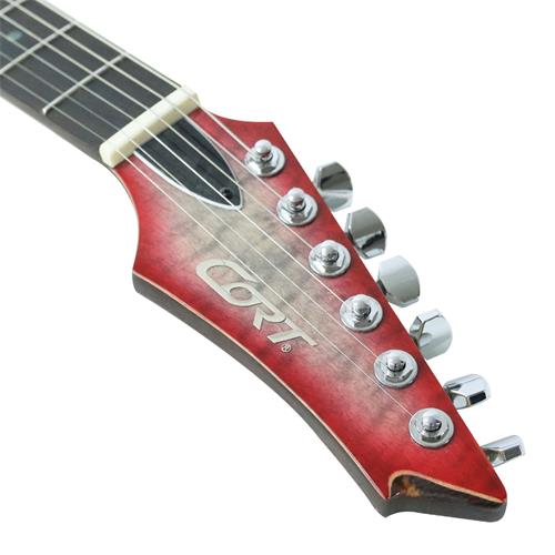 GUITARRA ELECTRICA X C/MIC. FISHMAN FLUENCE  LAVA BURST C/ESTUCHE