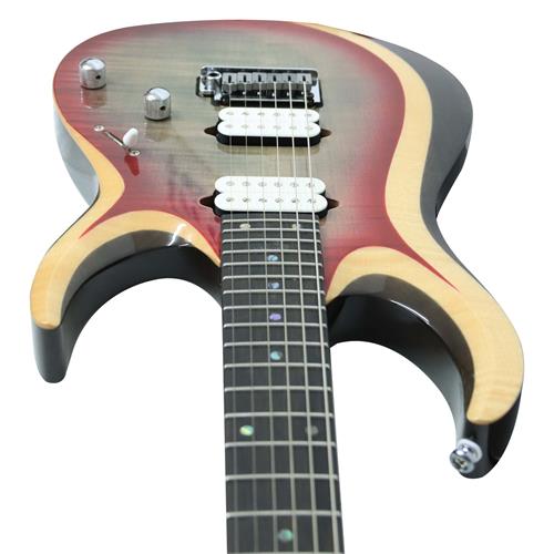 GUITARRA ELECTRICA X C/MIC. FISHMAN FLUENCE  LAVA BURST C/ESTUCHE