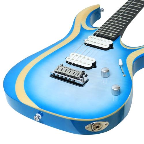 GUITARRA ELECTRICA X C/MIC. FISHMAN FLUENCE  HIELO POLAR BURST C/ESTUCHE