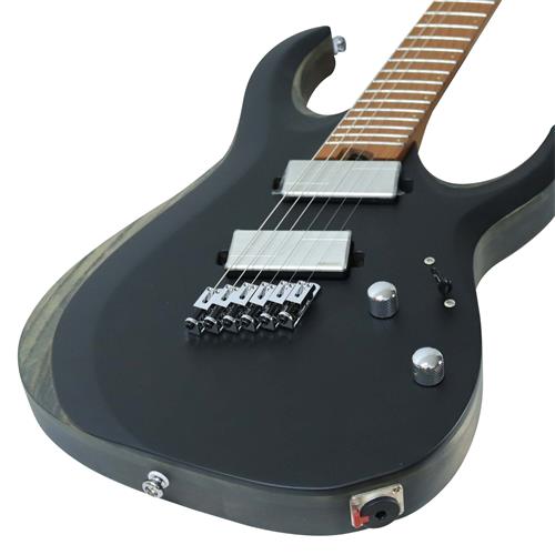 GUITARRA ELECTRICA X C/MIC. FISHMAN FLUENCE  NEGRO SATINADO C/ESTUCHE