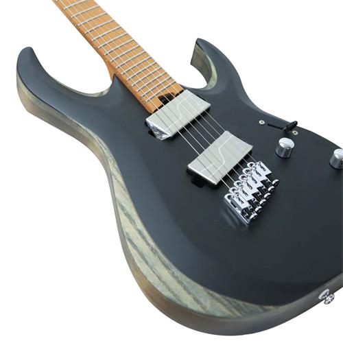 GUITARRA ELECTRICA X C/MIC. FISHMAN FLUENCE  NEGRO SATINADO C/ESTUCHE