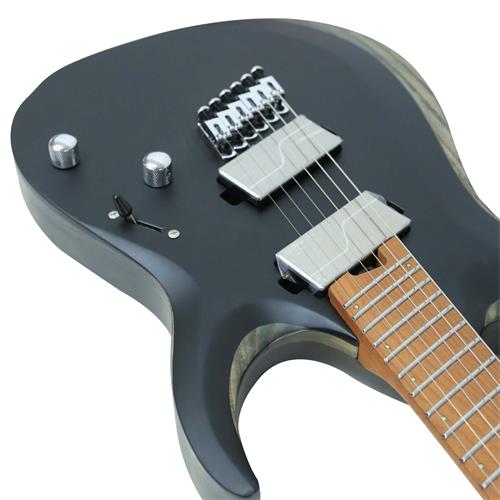 GUITARRA ELECTRICA X C/MIC. FISHMAN FLUENCE  NEGRO SATINADO C/ESTUCHE