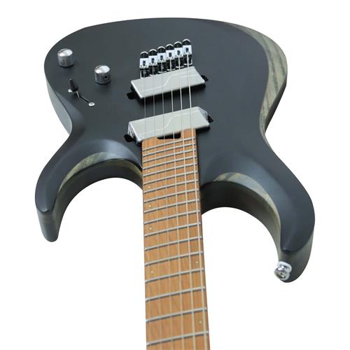 GUITARRA ELECTRICA X C/MIC. FISHMAN FLUENCE  NEGRO SATINADO C/ESTUCHE