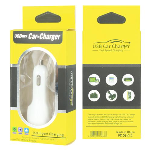 ADAPTADOR DE CORRIENTE INTELIGENTE PARA CARRO 5V-2.1A C/2 USB
