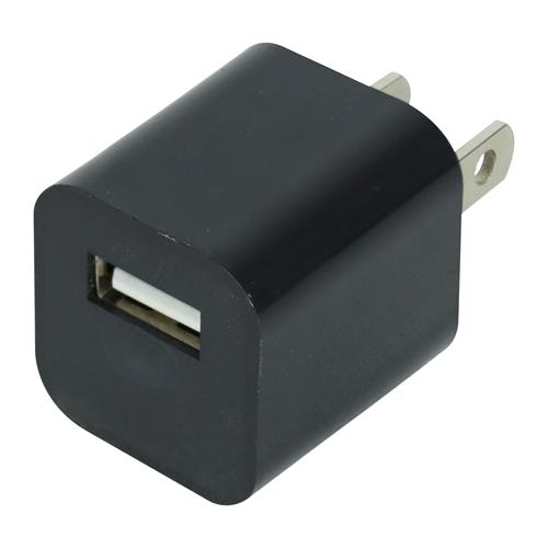 ADAPTADOR DE CORRIENTE INTELIGENTE 5V-1A C/USB NEGRO