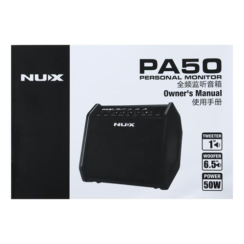 AMPLIFICADOR MULTIPROPOSITO 2CH 50W 1X6.5