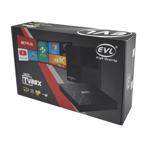 TV BOX ANDROID-9 KODI/NETFLIX/4K 2G/16G - DESC