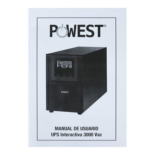 UPS INTERACTIVA 3000VA/2100W - CLA
