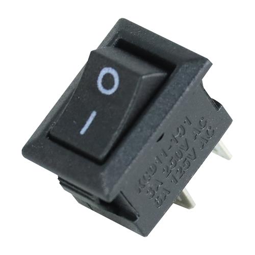 MINI SWITCH SIN NEON NEGRO 2 PINES-2 POSICIONES - CLA