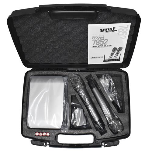 MICROFONO INAL. PROFESIONAL DOBLE UHF