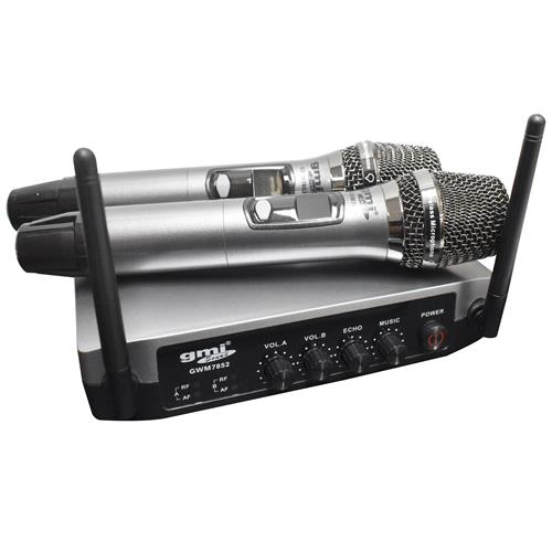 MICROFONO INAL. PROFESIONAL DOBLE UHF