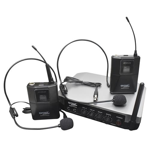 MICROFONO INAL. PROFESIONAL DIADEMA (2) UHF